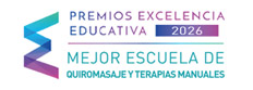 Premio Excelencia Educativa 2026 Quiromasaje y Terapias Manuales
